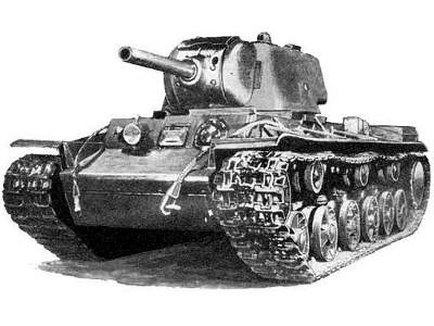 Russian heavy flamethrower tank KV-8 - image 5