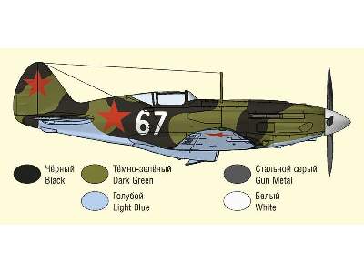 Russian fighter 3. Ace Aleksandr Pokryshkin - image 3