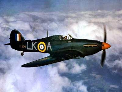 Hawker Hurricane Mk.I NF British night fighter, the Royal Air Fo - image 7