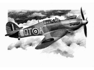 Hawker Hurricane Mk.IA British fighter, the Royal Air Force - image 8