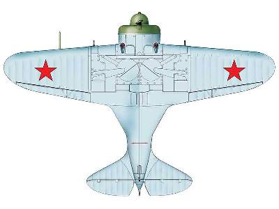 Polikarpov I-16 Type 24 Russian fighter. Ace Boris Safonov - image 6