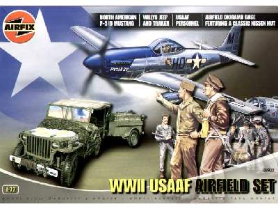 Zestaw Lotnisko Polowe USAAF - diorama - image 1