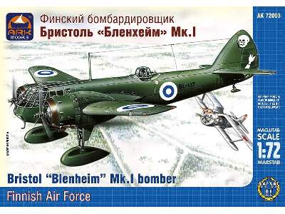 Bristol Blenheim Mk.I British light bomber, the Finnish Air Forc - image 1