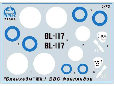 Bristol Blenheim Mk.I British light bomber, the Finnish Air Forc - image 2