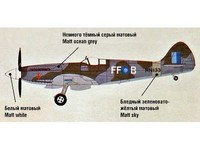 Supermarine Spitfire Mk.XIV British fighter vs. V-1 German flyin - image 7