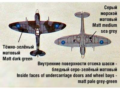 Supermarine Spitfire Mk.XIV British fighter vs. V-1 German flyin - image 8