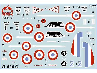 Dewoitine D.520 Ń French fighter - image 2