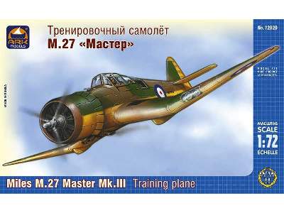 Miles M.27 Master Mk.III British training plane - image 1