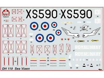 de Havilland DH.110 Sea Vixen FAW.2 British carrier-borne all-we - image 2