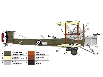 Vickers Vimy IV British heavy bomber - image 3