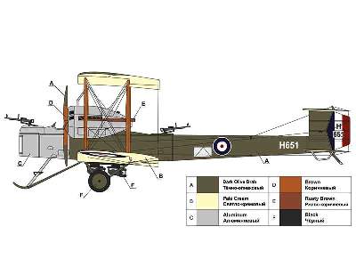 Vickers Vimy IV British heavy bomber - image 4