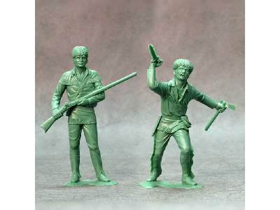 American scouts, set of two figures #1 (15 cm) - image 1