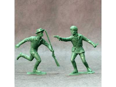 American scouts, set of two figures #3 (15 cm) - image 1