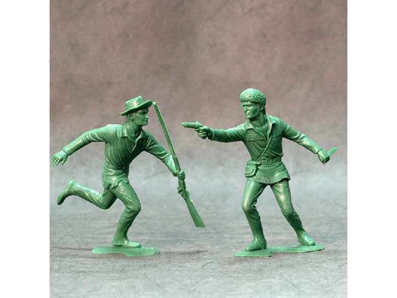 American scouts, set of two figures #3 (15 cm) - image 1