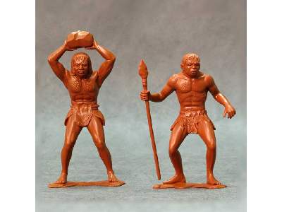 Cavemen, set of two figures #3 (15 cm) - image 1