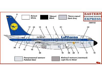 Boeing 737-100 American short-haul airliner, Lufthansa - image 4