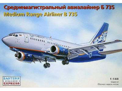 Boeing 737-500 American short / medium-haul airliner, Aeroflot N - image 1