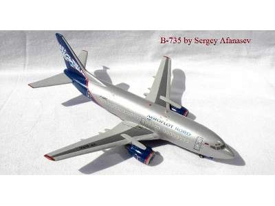 Boeing 737-500 American short / medium-haul airliner, Aeroflot N - image 4