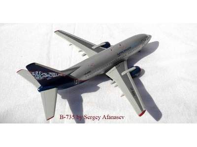 Boeing 737-500 American short / medium-haul airliner, Aeroflot N - image 5