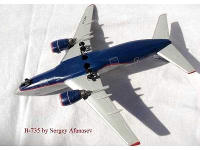 Boeing 737-500 American short / medium-haul airliner, Aeroflot N - image 6