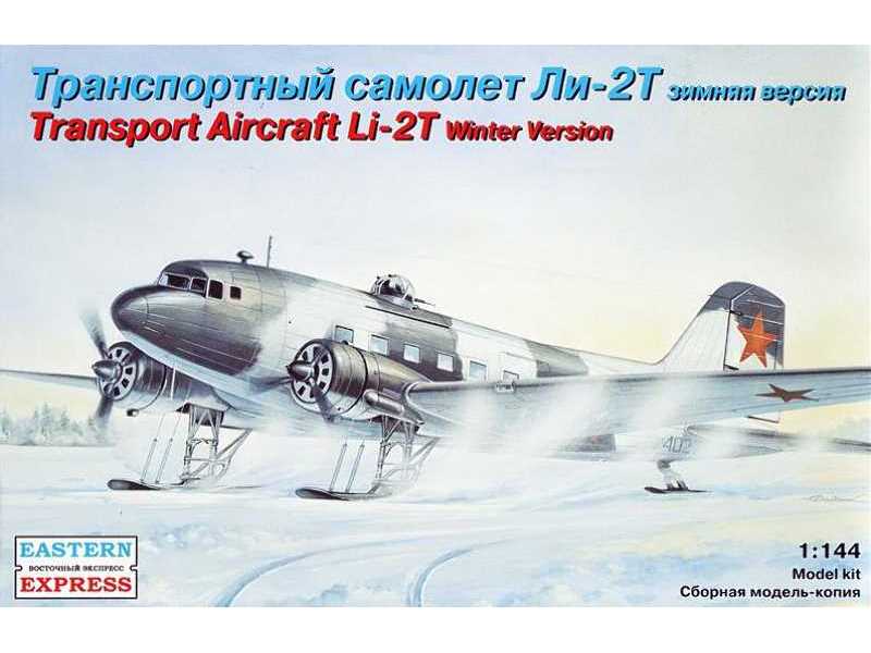 Lisunov Li-2T Russian transport aircraft, winter version - image 1