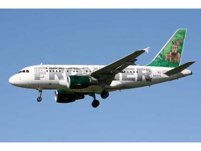 Airbus A318 European short / medium-haul airliner, Frontier Airl - image 16