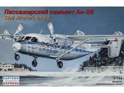 Antonov An-28 Russian passenger aircraft, Aeroflot - image 1