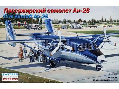 Antonov An-28 Russian passenger aircraft, Region Avia Airlines - image 1