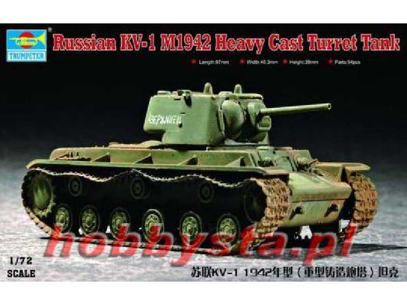 Russia KV-1 1942 Heavy Cast Turret Tank - image 1