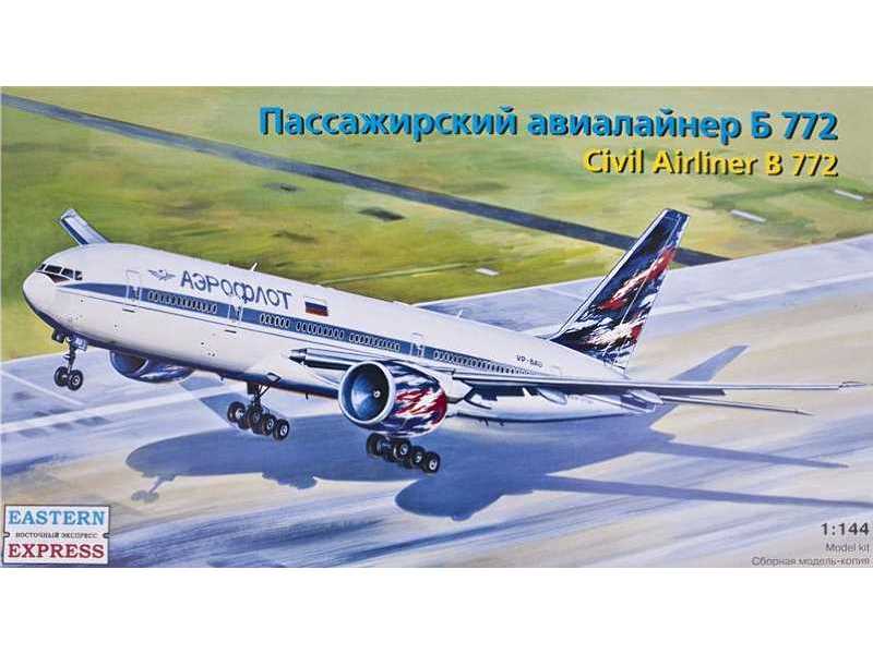 Boeing 777-200ER American long-haul airliner, Aeroflot - image 1 Boeing 777-200ER American long-haul airliner, Aeroflot - image 1