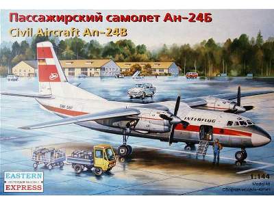 Antonov An-24V/B Russian short / medium-haul passenger aircraft, - image 1
