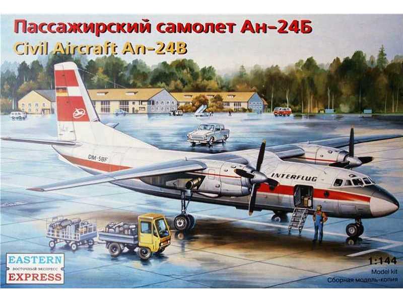 Antonov An-24V/B Russian short / medium-haul passenger aircraft, - image 1