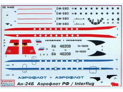 Antonov An-24V/B Russian short / medium-haul passenger aircraft, - image 2