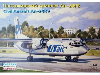 Antonov An-24RV Russian short / medium-haul passenger aircraft,  - image 1