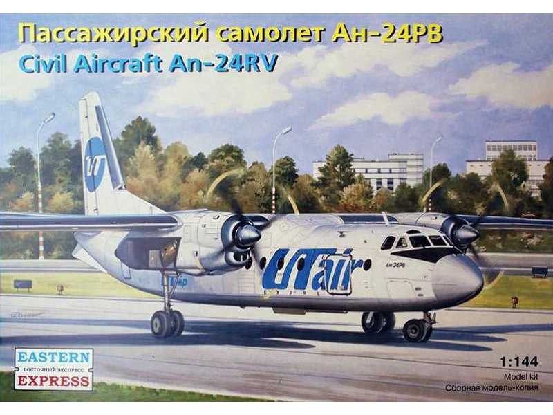 Antonov An-24RV Russian short / medium-haul passenger aircraft,  - image 1