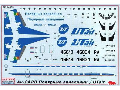 Antonov An-24RV Russian short / medium-haul passenger aircraft,  - image 2