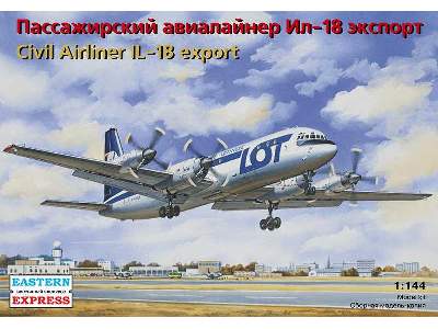 Ilyushin Il-18 Russian medium-haul airliner, LOT Polish Airlines - image 1