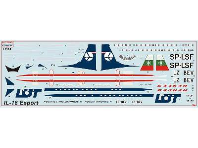 Ilyushin Il-18 Russian medium-haul airliner, LOT Polish Airlines - image 2