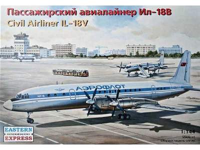 Ilyushin Il-18V Russian medium-haul airliner, Aeroflot / Czechos - image 1