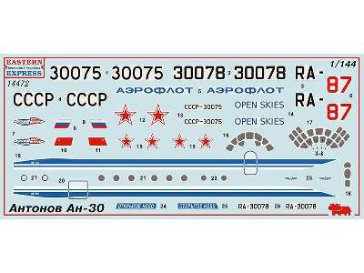 Antonov An-30B Russian photo-mapping / survey aircraft - image 2