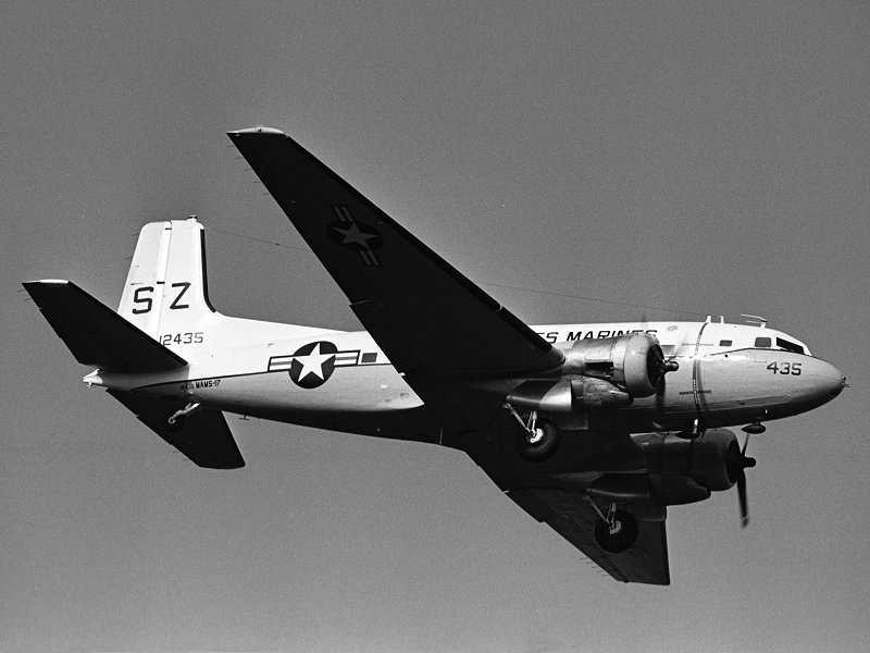 Douglas R4D-8 / C-117D American military transport aircraft