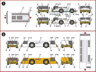 Airport service set #4 (tow tractors) - image 3