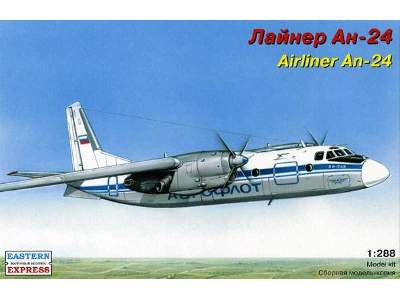 Antonov An-24B Russian short / medium haul passenger aircraft, A - image 1