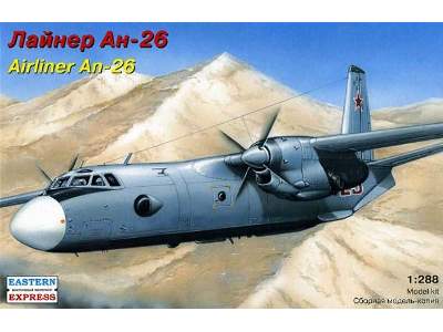 Antonov An-26 Russian military transport aircraft - image 1