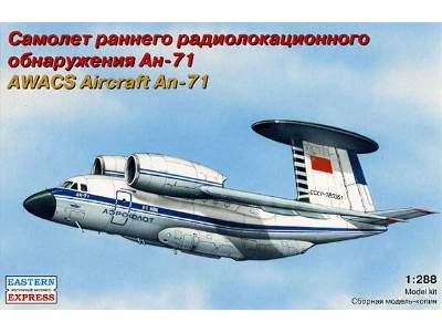 Antonov An-71 Russian AWACS aircraft - image 1