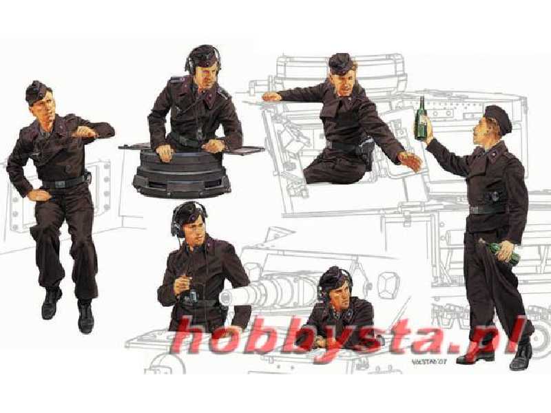Figures German Tank Crew 1939-1943 - image 1 Figures German Tank Crew 1939-1943 - image 1