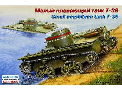 T-38 Russian amphibious small tank - image 1