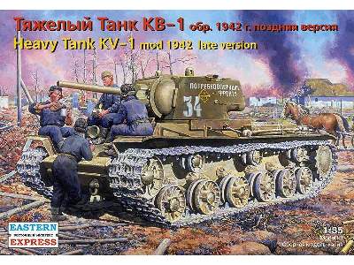 KV-1 Russian heavy tank, model 1942, late version - image 1