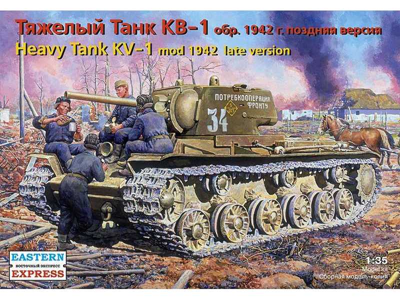 KV-1 Russian heavy tank, model 1942, late version - image 1