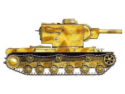 KV-2 Russian heavy tank, late version - image 10